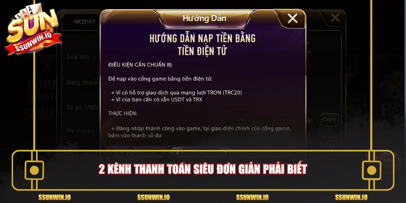 2 kênh thanh toán siêu đơn giản phải biết