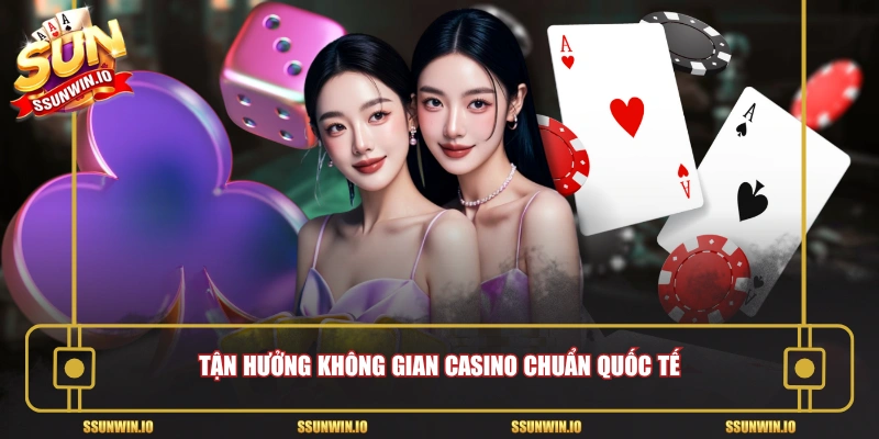 Tận hưởng Live Casino chân thực đầy quyến rũ